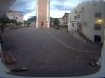 Archiv Foto Webcam Dorfplatz Kastelruth, Südtirol 19:00