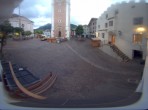 Archiv Foto Webcam Dorfplatz Kastelruth, Südtirol 05:00
