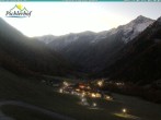 Archived image Webcam hotel Pichlerhof, Ahrntal valley 05:00