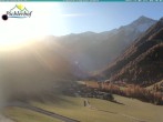 Archived image Webcam hotel Pichlerhof, Ahrntal valley 07:00