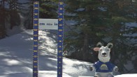 Archived image Webcam Sunshine Village: Snow Depth 10:00