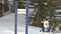 Archiv Foto Webcam Sunshine Village: Aktuelle Schneehöhe 04:00