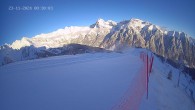 Archiv Foto Webcam Ladurns: Blick von der Bergstation Wastenegg 08:00