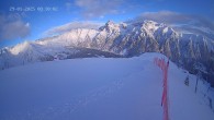 Archiv Foto Webcam Ladurns: Blick von der Bergstation Wastenegg 07:00