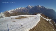 Archiv Foto Webcam Ladurns: Blick von der Bergstation Wastenegg 07:00