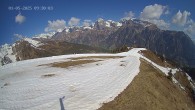 Archiv Foto Webcam Ladurns: Blick von der Bergstation Wastenegg 09:00