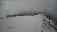 Archiv Foto Webcam Ladurns: Blick von der Bergstation Wastenegg 13:00