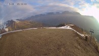 Archiv Foto Webcam Ladurns: Blick von der Bergstation Wastenegg 05:00