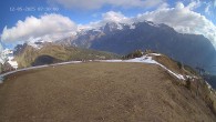 Archiv Foto Webcam Ladurns: Blick von der Bergstation Wastenegg 07:00