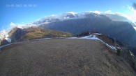 Archiv Foto Webcam Ladurns: Blick von der Bergstation Wastenegg 06:00