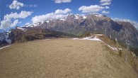 Archiv Foto Webcam Ladurns: Blick von der Bergstation Wastenegg 13:00