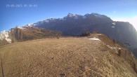 Archiv Foto Webcam Ladurns: Blick von der Bergstation Wastenegg 05:00