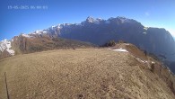 Archiv Foto Webcam Ladurns: Blick von der Bergstation Wastenegg 06:00