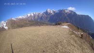 Archiv Foto Webcam Ladurns: Blick von der Bergstation Wastenegg 07:00