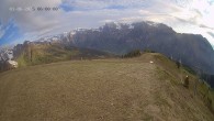Archiv Foto Webcam Ladurns: Blick von der Bergstation Wastenegg 06:00