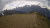 Archiv Foto Webcam Ladurns: Blick von der Bergstation Wastenegg 11:00