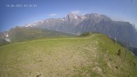 Archiv Foto Webcam Ladurns: Blick von der Bergstation Wastenegg 09:00