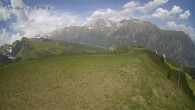Archiv Foto Webcam Ladurns: Blick von der Bergstation Wastenegg 11:00