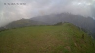 Archiv Foto Webcam Ladurns: Blick von der Bergstation Wastenegg 05:00