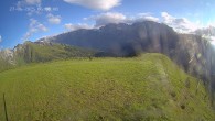 Archiv Foto Webcam Ladurns: Blick von der Bergstation Wastenegg 06:00