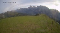 Archiv Foto Webcam Ladurns: Blick von der Bergstation Wastenegg 05:00