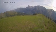 Archiv Foto Webcam Ladurns: Blick von der Bergstation Wastenegg 06:00