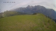 Archiv Foto Webcam Ladurns: Blick von der Bergstation Wastenegg 07:00
