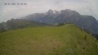 Archiv Foto Webcam Ladurns: Blick von der Bergstation Wastenegg 09:00