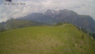 Archiv Foto Webcam Ladurns: Blick von der Bergstation Wastenegg 11:00