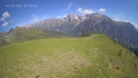 Archiv Foto Webcam Ladurns: Blick von der Bergstation Wastenegg 09:00