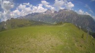 Archiv Foto Webcam Ladurns: Blick von der Bergstation Wastenegg 11:00