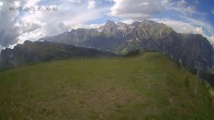 Archiv Foto Webcam Ladurns: Blick von der Bergstation Wastenegg 15:00