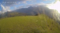Archiv Foto Webcam Ladurns: Blick von der Bergstation Wastenegg 05:00