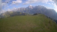 Archiv Foto Webcam Ladurns: Blick von der Bergstation Wastenegg 07:00