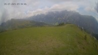 Archiv Foto Webcam Ladurns: Blick von der Bergstation Wastenegg 09:00