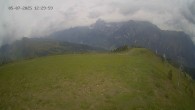 Archiv Foto Webcam Ladurns: Blick von der Bergstation Wastenegg 11:00