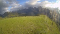 Archiv Foto Webcam Ladurns: Blick von der Bergstation Wastenegg 06:00