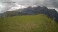Archiv Foto Webcam Ladurns: Blick von der Bergstation Wastenegg 11:00