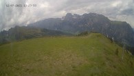 Archiv Foto Webcam Ladurns: Blick von der Bergstation Wastenegg 13:00