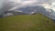 Archiv Foto Webcam Ladurns: Blick von der Bergstation Wastenegg 07:00