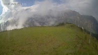 Archiv Foto Webcam Ladurns: Blick von der Bergstation Wastenegg 15:00