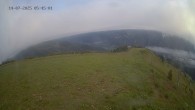 Archiv Foto Webcam Ladurns: Blick von der Bergstation Wastenegg 06:00