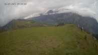 Archiv Foto Webcam Ladurns: Blick von der Bergstation Wastenegg 09:00