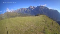 Archiv Foto Webcam Ladurns: Blick von der Bergstation Wastenegg 07:00
