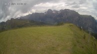 Archiv Foto Webcam Ladurns: Blick von der Bergstation Wastenegg 13:00