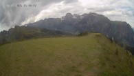 Archiv Foto Webcam Ladurns: Blick von der Bergstation Wastenegg 15:00