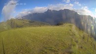 Archiv Foto Webcam Ladurns: Blick von der Bergstation Wastenegg 06:00