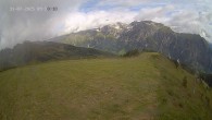 Archiv Foto Webcam Ladurns: Blick von der Bergstation Wastenegg 09:00