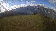 Archiv Foto Webcam Ladurns: Blick von der Bergstation Wastenegg 17:00