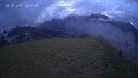 Archiv Foto Webcam Ladurns: Blick von der Bergstation Wastenegg 19:00